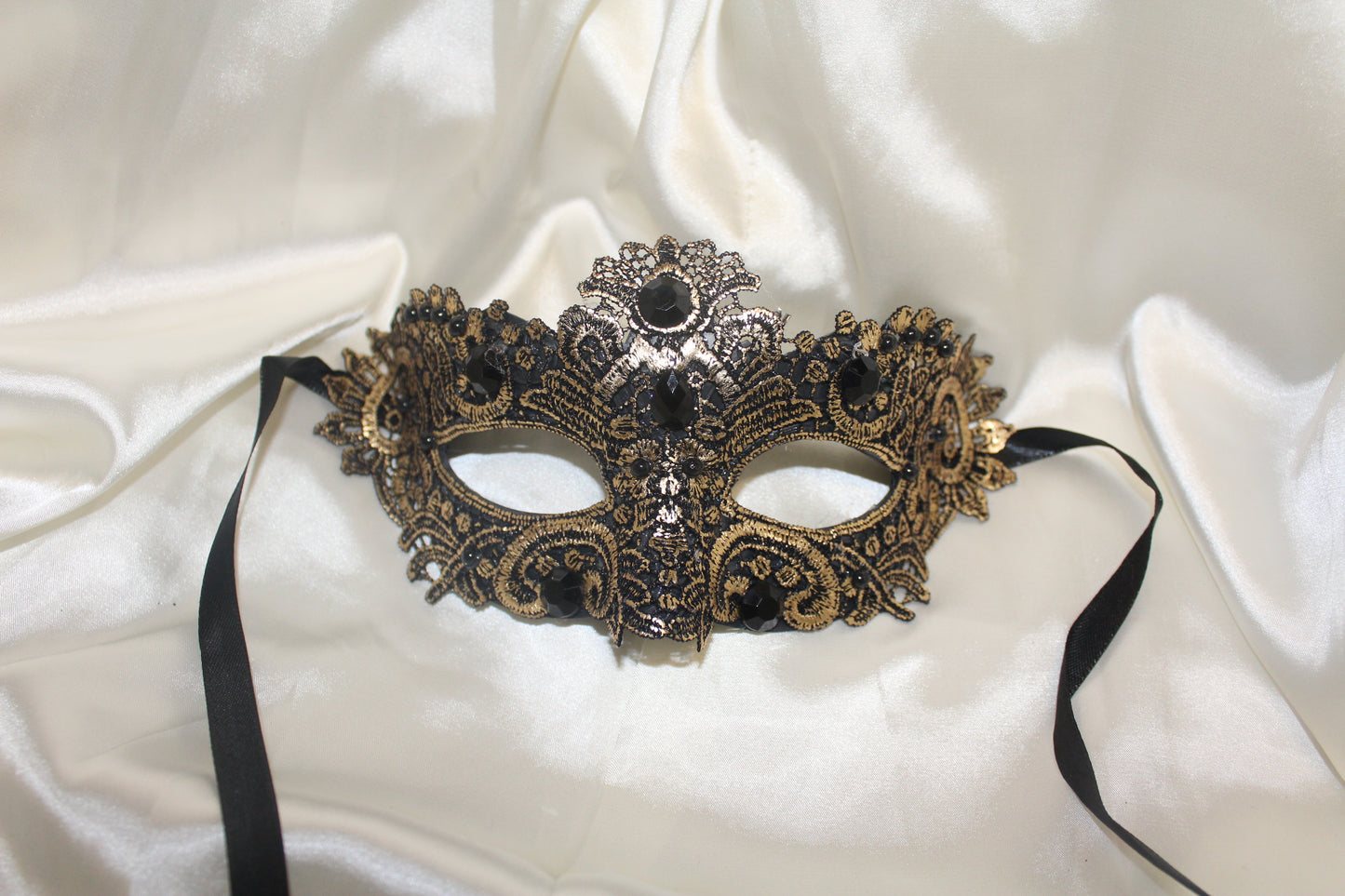 Gold Baroque Masquerade Mask