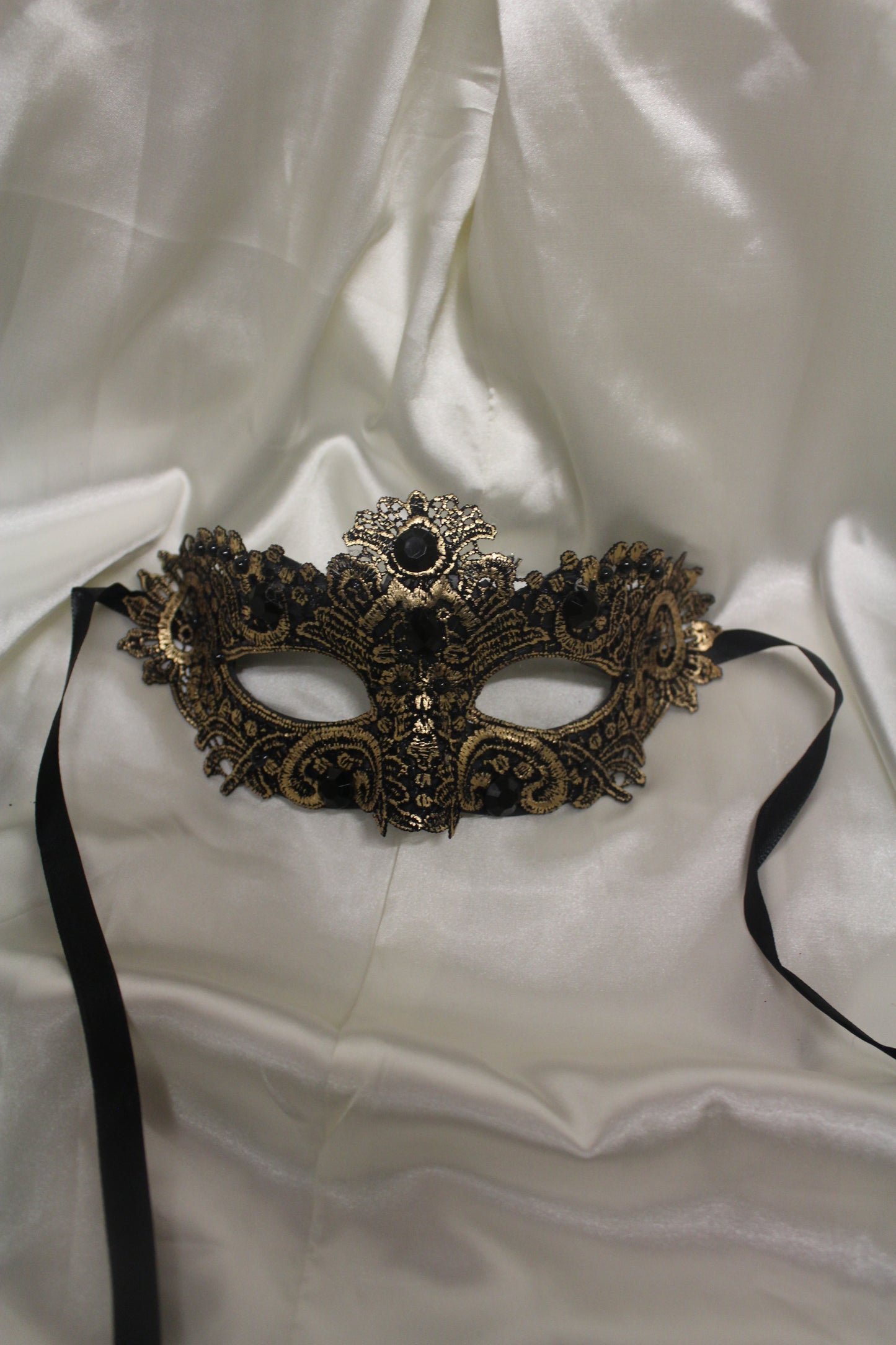 Gold Baroque Masquerade Mask