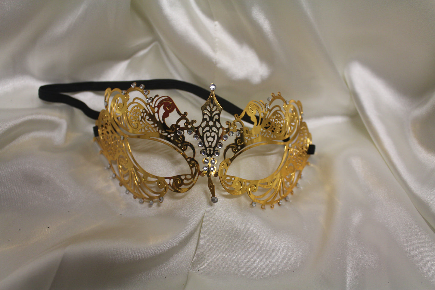 Gold Metal Masquerade Mask