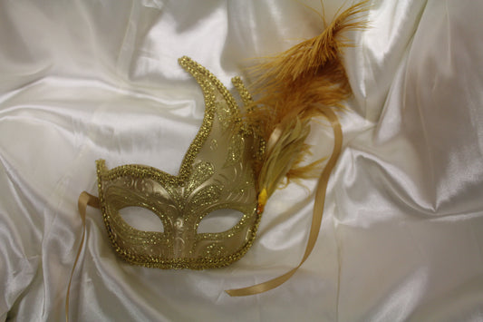 Gold Venice Prezioso Masquerade Mask