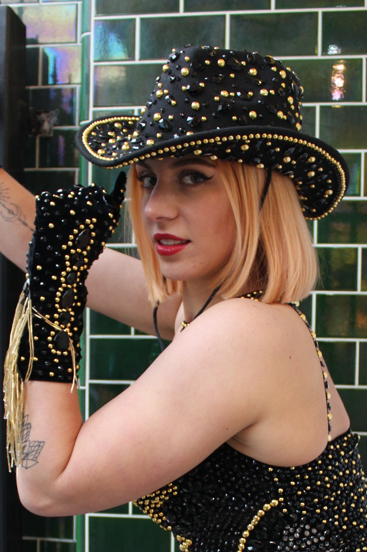 Sparkling Circus Diva Cowboy Hat