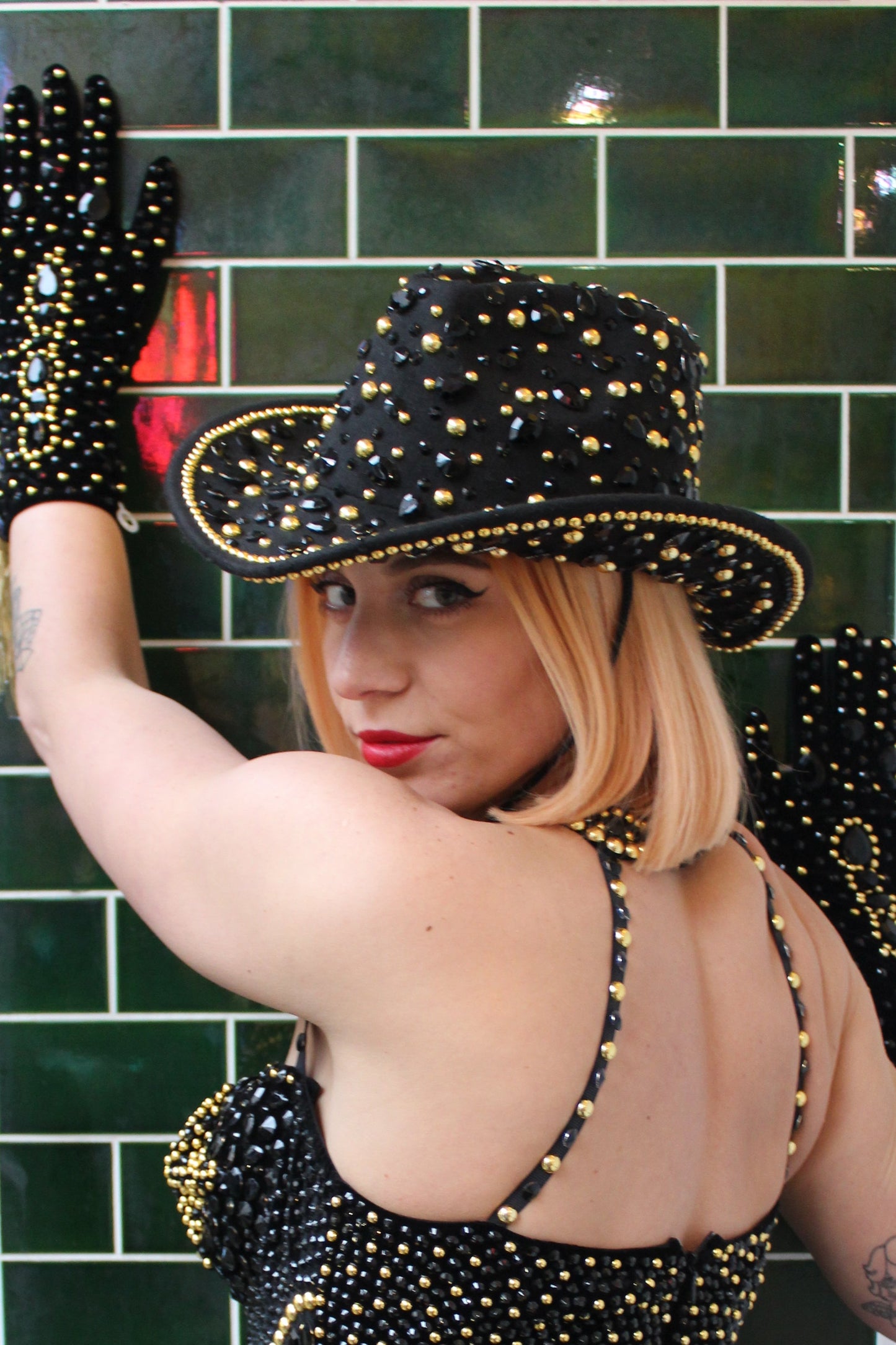 Sparkling Circus Diva Cowboy Hat