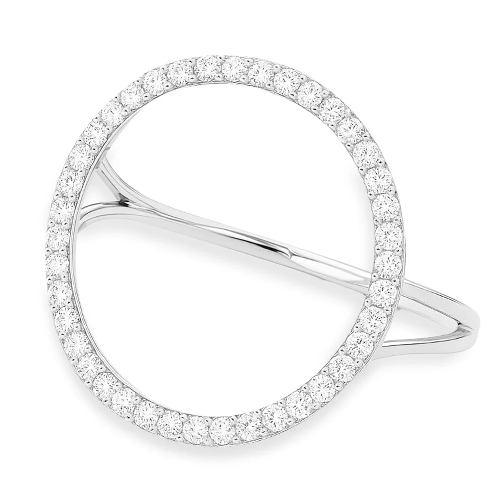 Billion Avenue Joy Diamond Ring - Silver