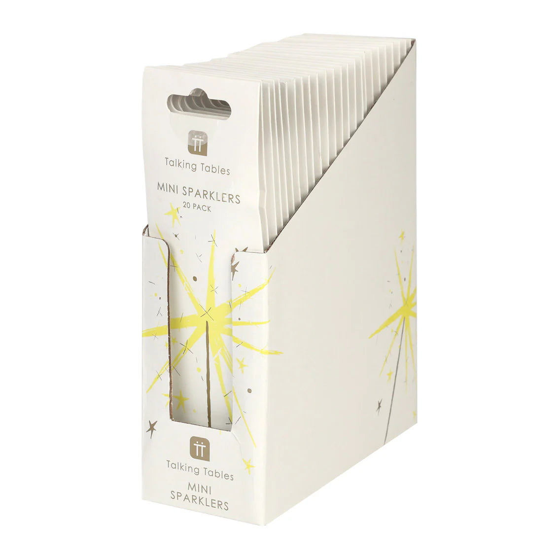 COMING SOON Luxe Yellow Mini Indoor Sparklers - IN STORE ONLY