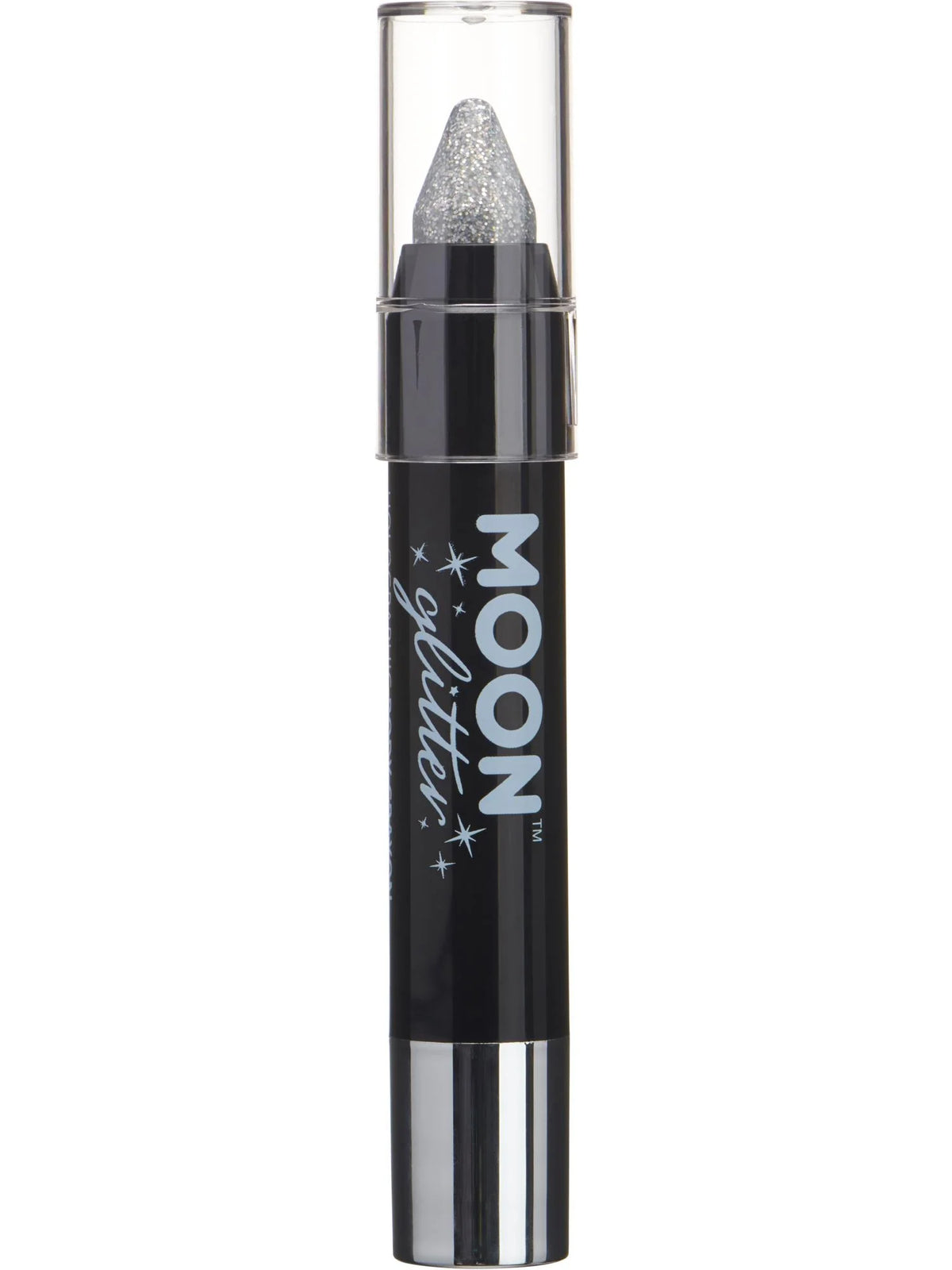 Moon Glitter Holographic Body Crayons - Silver