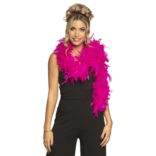 Fuschia Feather Boa