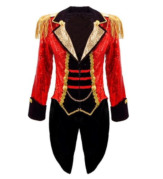 Red Sequin Tailcoat COMING SOON