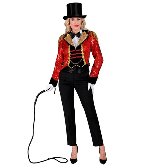 Red Sequin Tailcoat