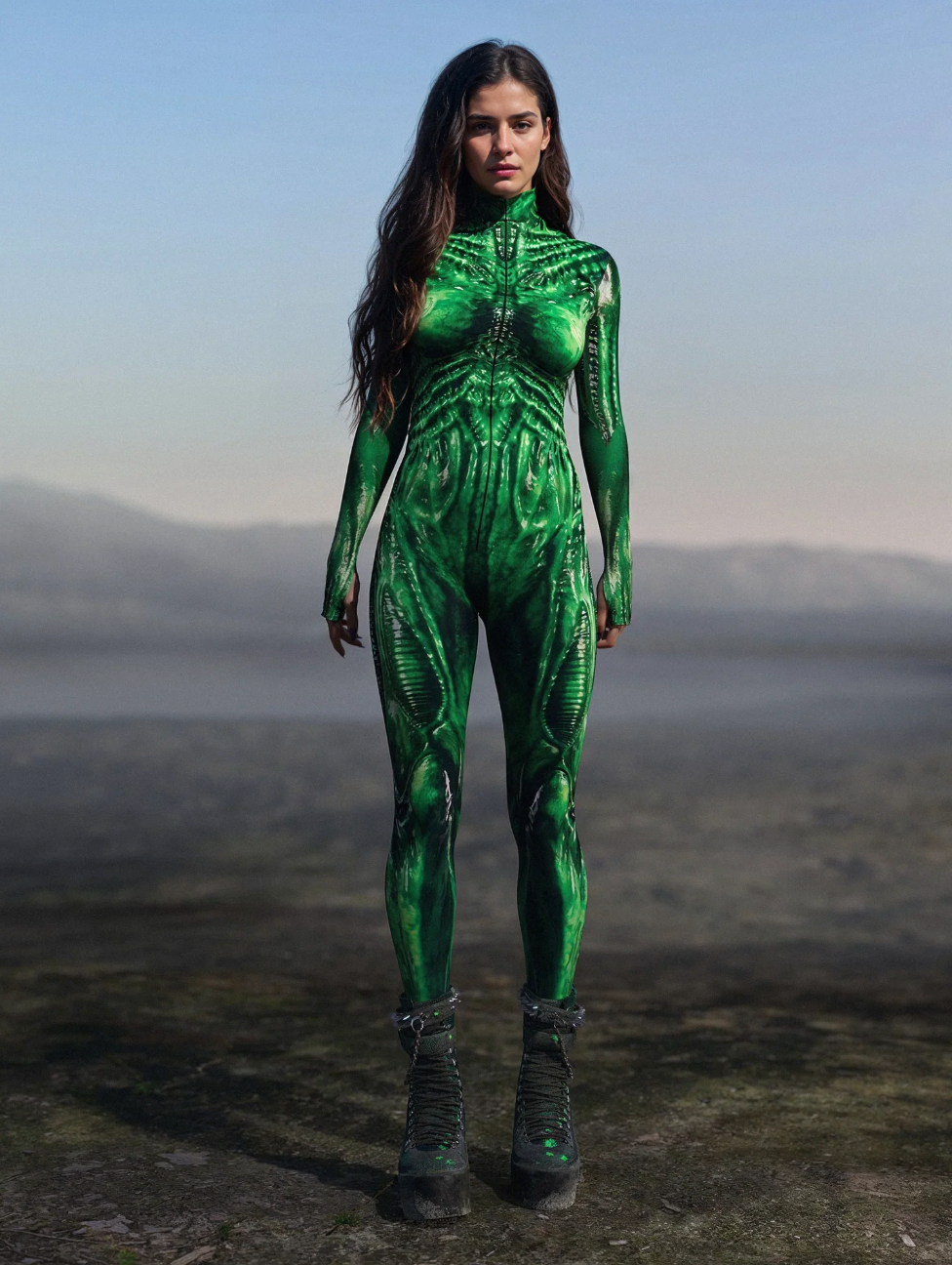 Green Exomorph Costume