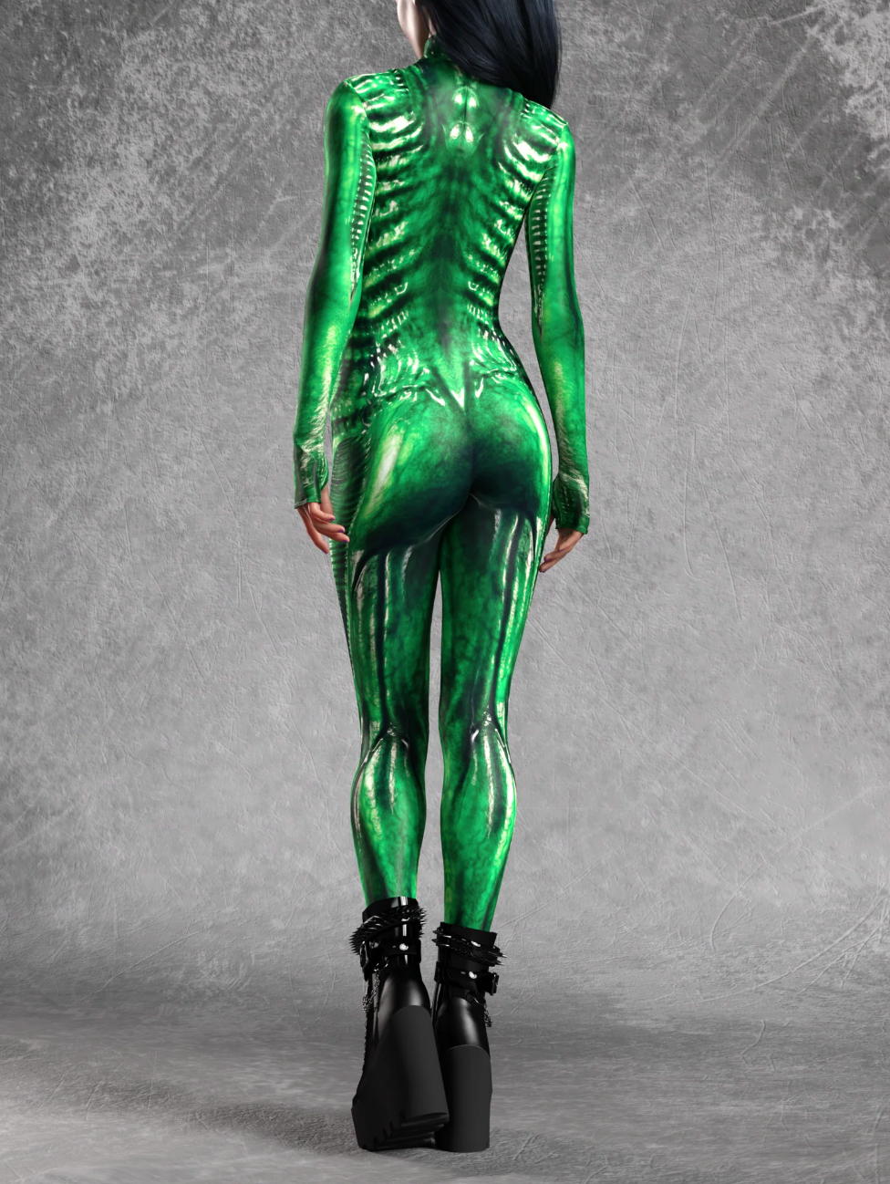 Green Exomorph Costume