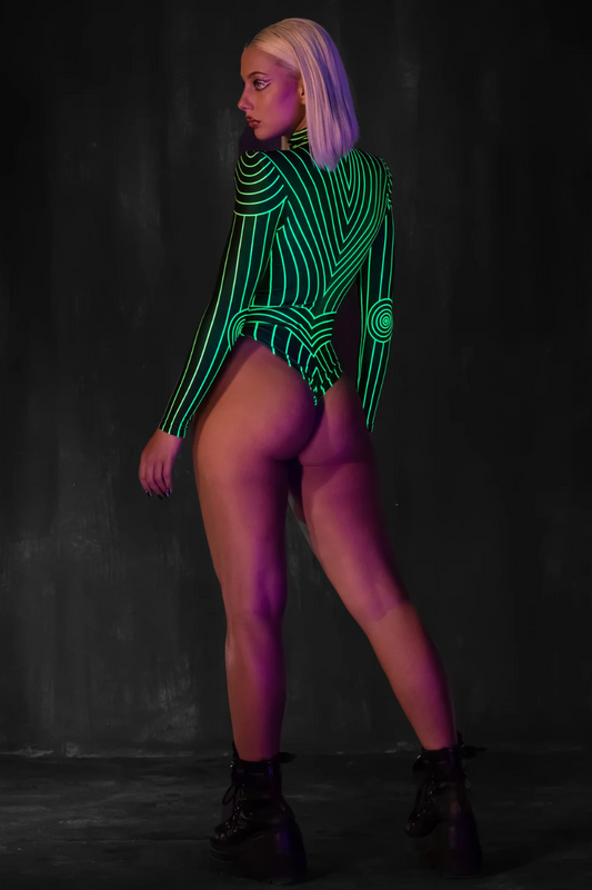 Maxima Green Serious Bodysuit