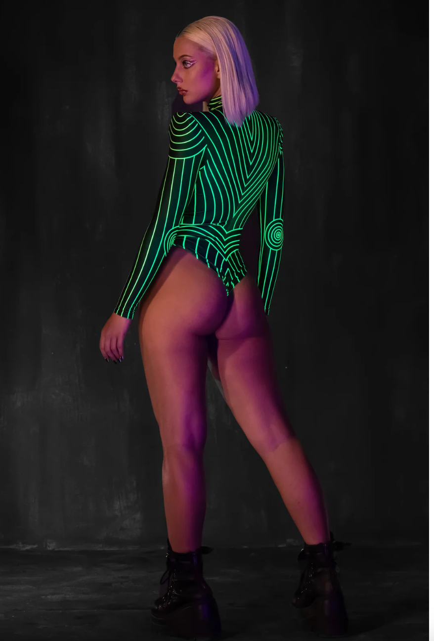 Maxima Green Serious Bodysuit - COMING SOON