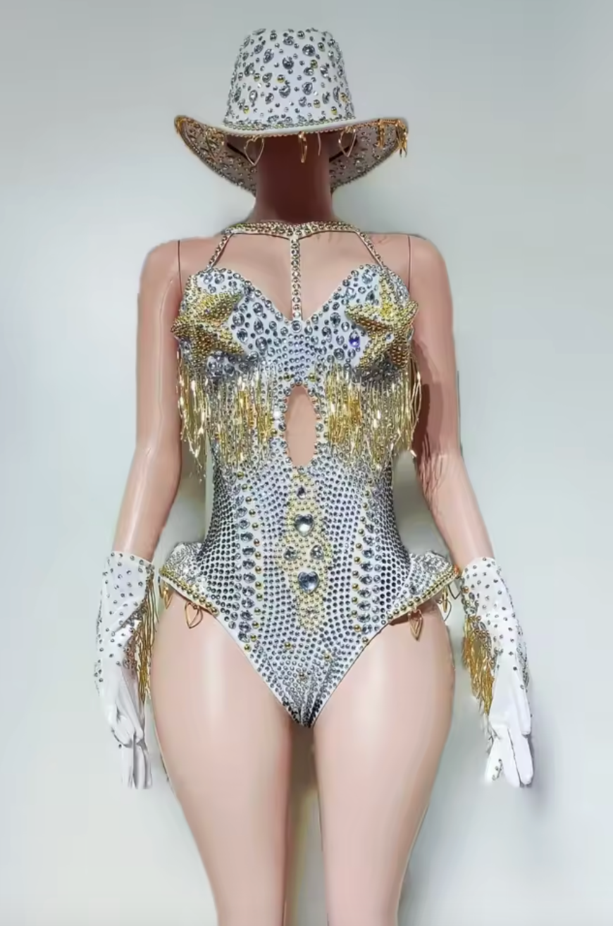 Sparkling Circus Diva Bodysuit - Various Colours Available