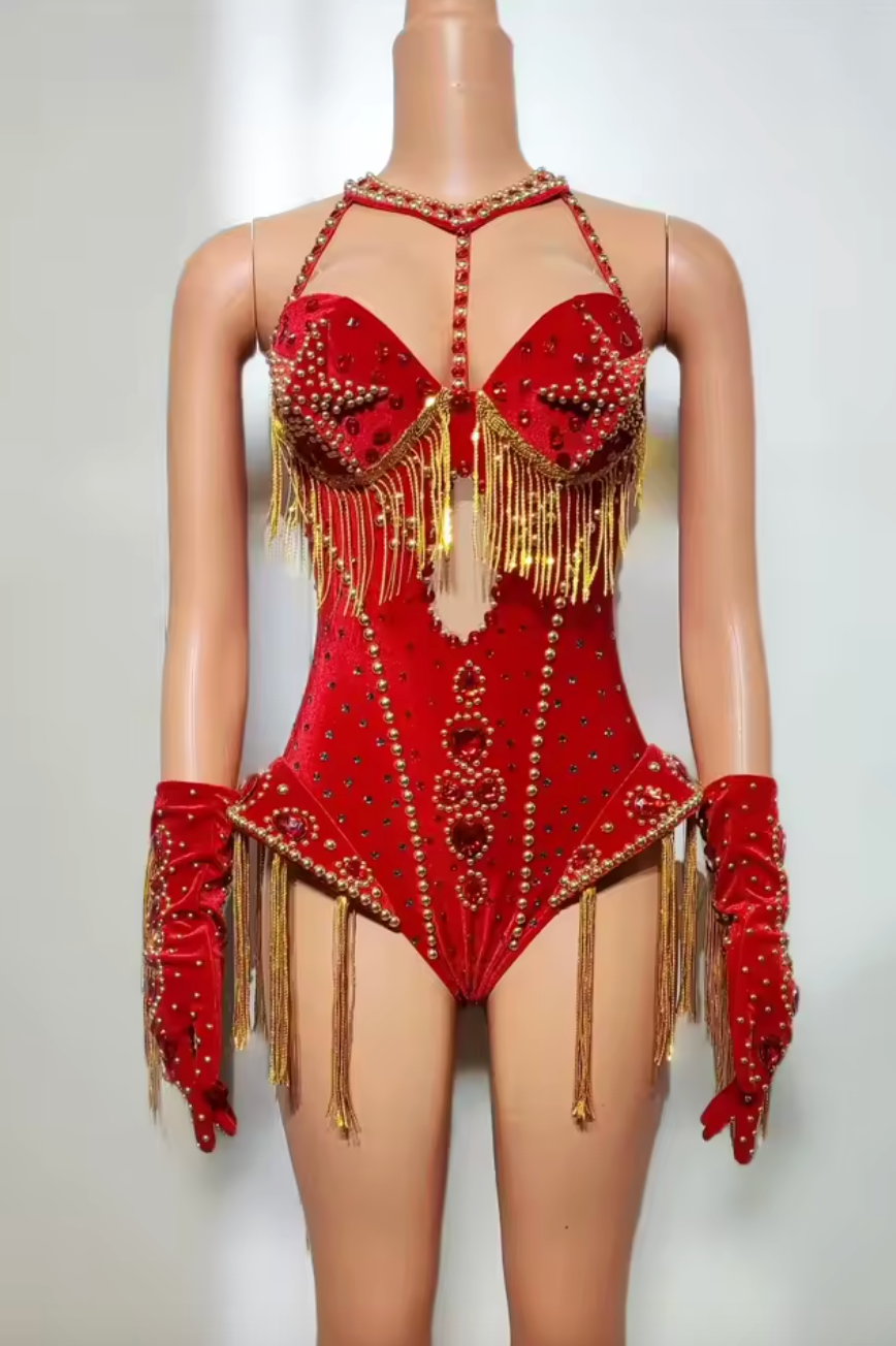 Sparkling Circus Diva Bodysuit - Various Colours Available