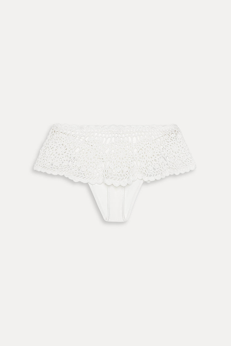 Frankies Bikinis Elena Crochet Bikini Top & Shelly Crochet Bikini Bottom - Marry Me