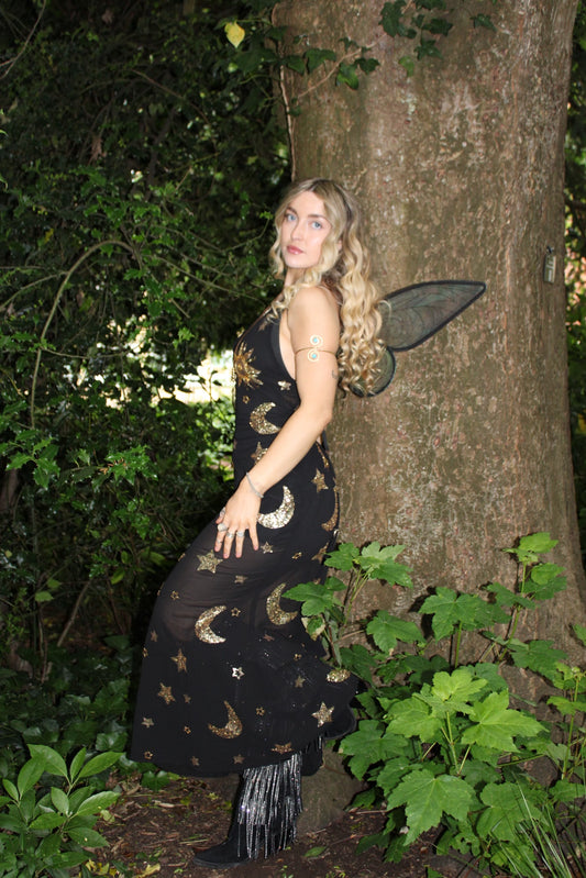 The Phase Maxi Dress - Black COMING SOON