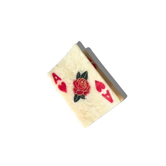 Solar Eclipse Ace of Hearts Claw Clip