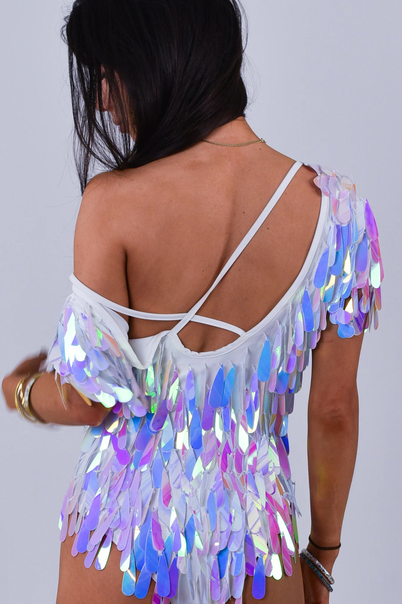 Angel Dust Bodysuit - Opal