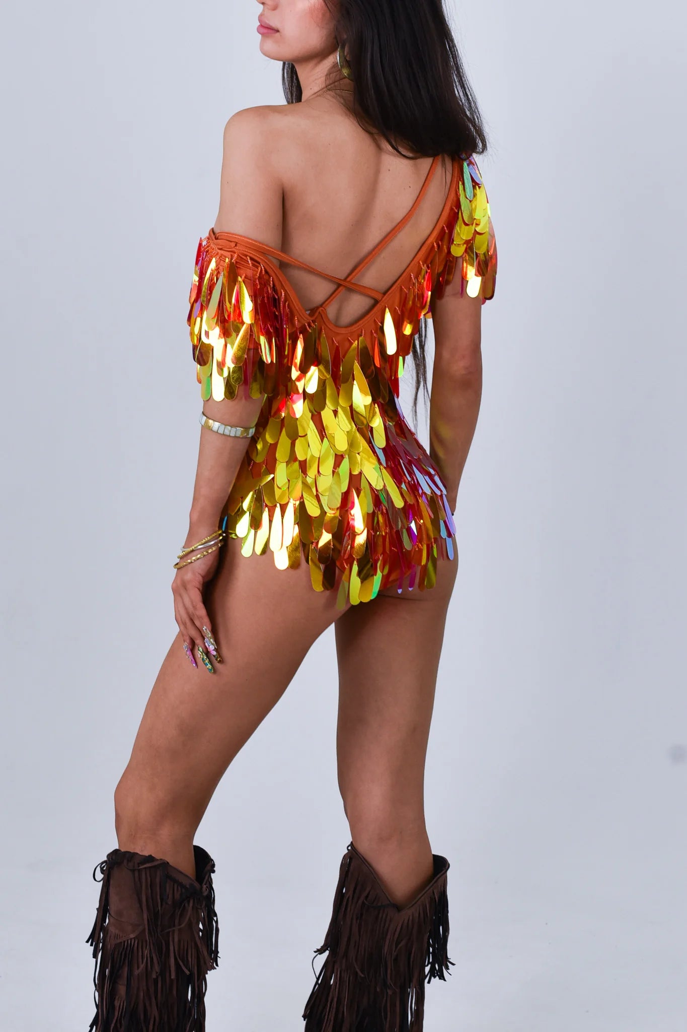 Angel Dust Bodysuit - Sunset