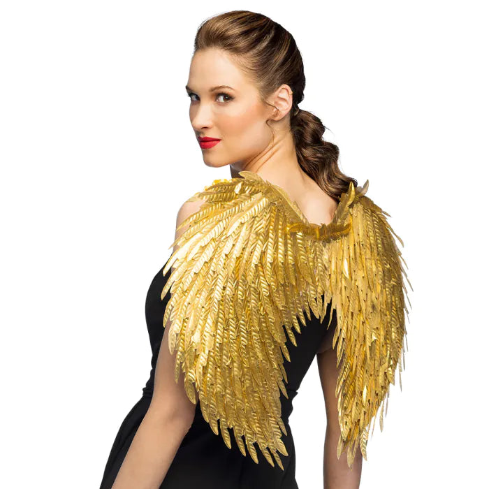 Glam Gold Angel Wings
