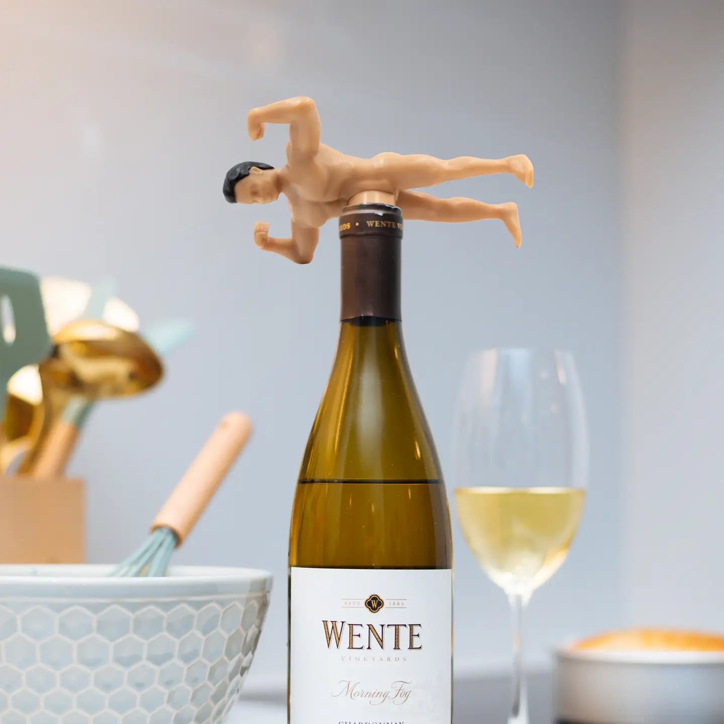 COMING SOON Bachelorette Party Cheeky Wine Stopper