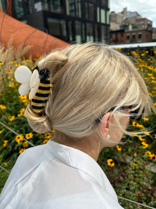 Solar Eclipse Bee Claw Clip
