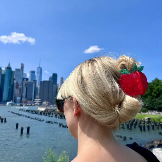 Solar Eclipse Big Apple Claw Hair Clip
