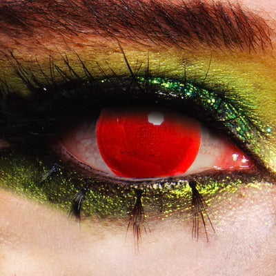Contact Lenses - Blind Red