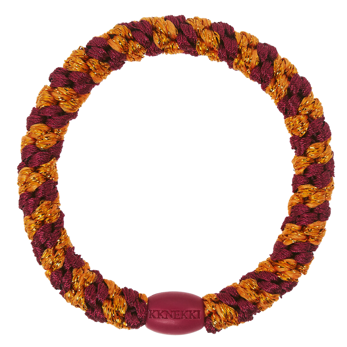 Kknekki A/W26 Bordeaux Orange Glitter Stripe COMING SOON