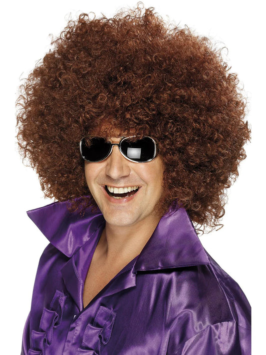 Brown Afro Wig