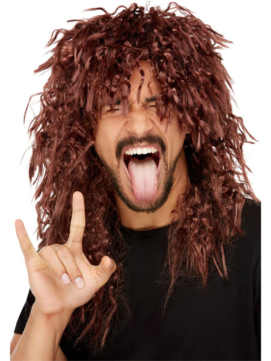 Brown Hard Rocker Wig