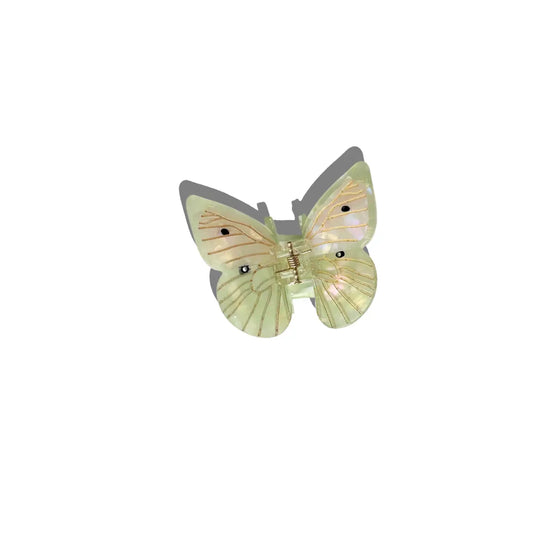 Solar Eclipse Cabbage Butterfly Claw Clip