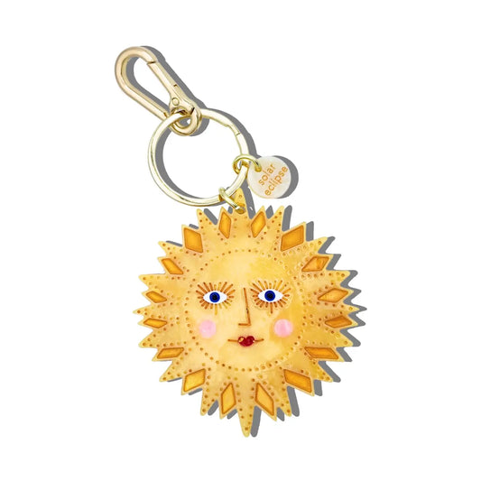 Solar Eclipse Celestial Sun Bag Charm
