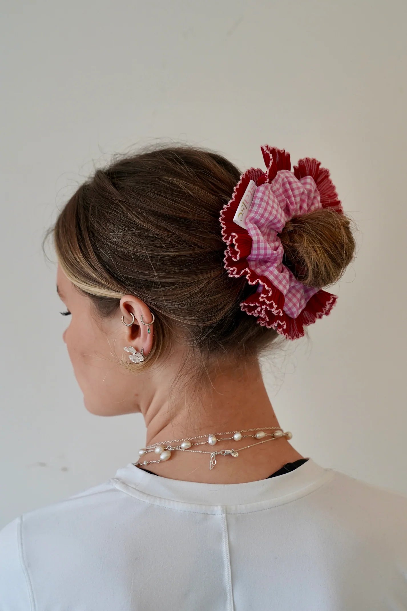 Cherry Kisses Scrunchie Hairband