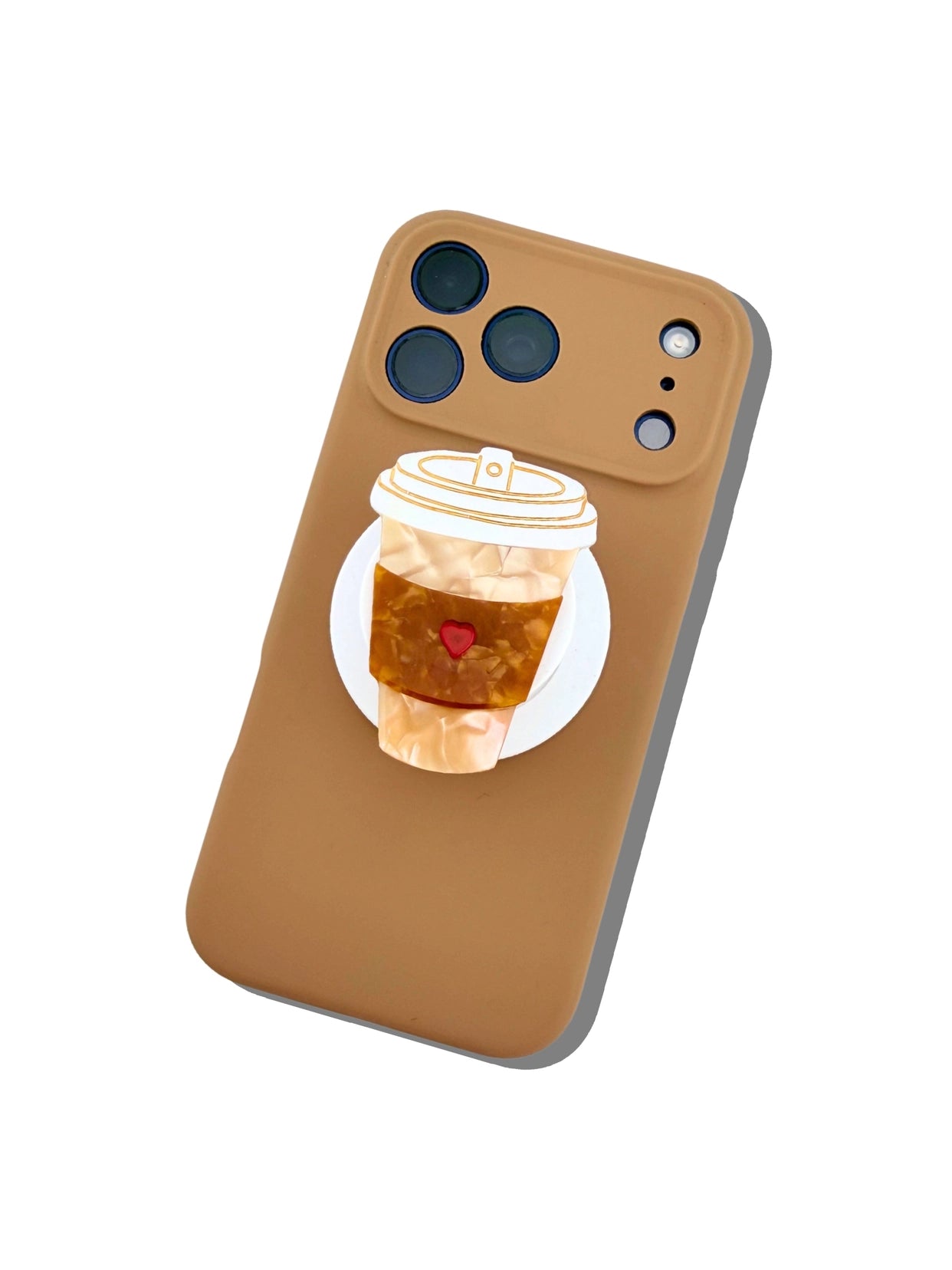 Solar Eclipse Hand-painted Coffee Cup Grip Charm