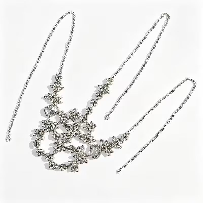 Crystal Princess Cage Jewelled Mask