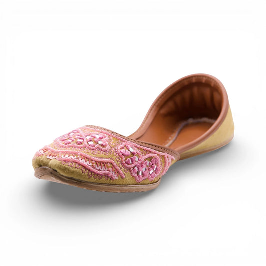 Dilruba Jutti Sparkle Sandal - Pink