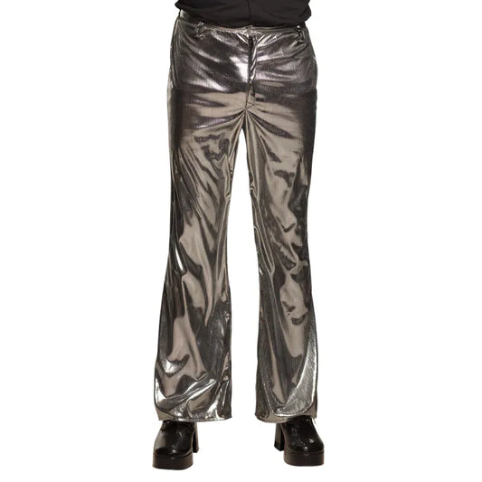 Silver Disco Pants