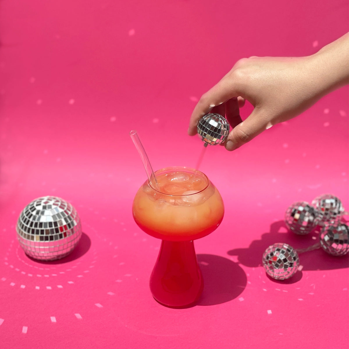 Disco Drink Stirrers - 4 Pack