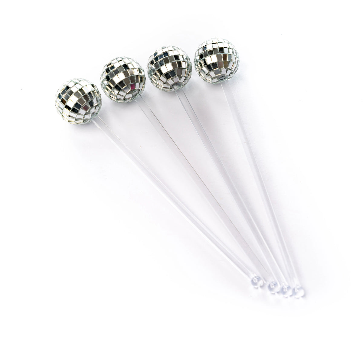 Disco Drink Stirrers - 4 Pack