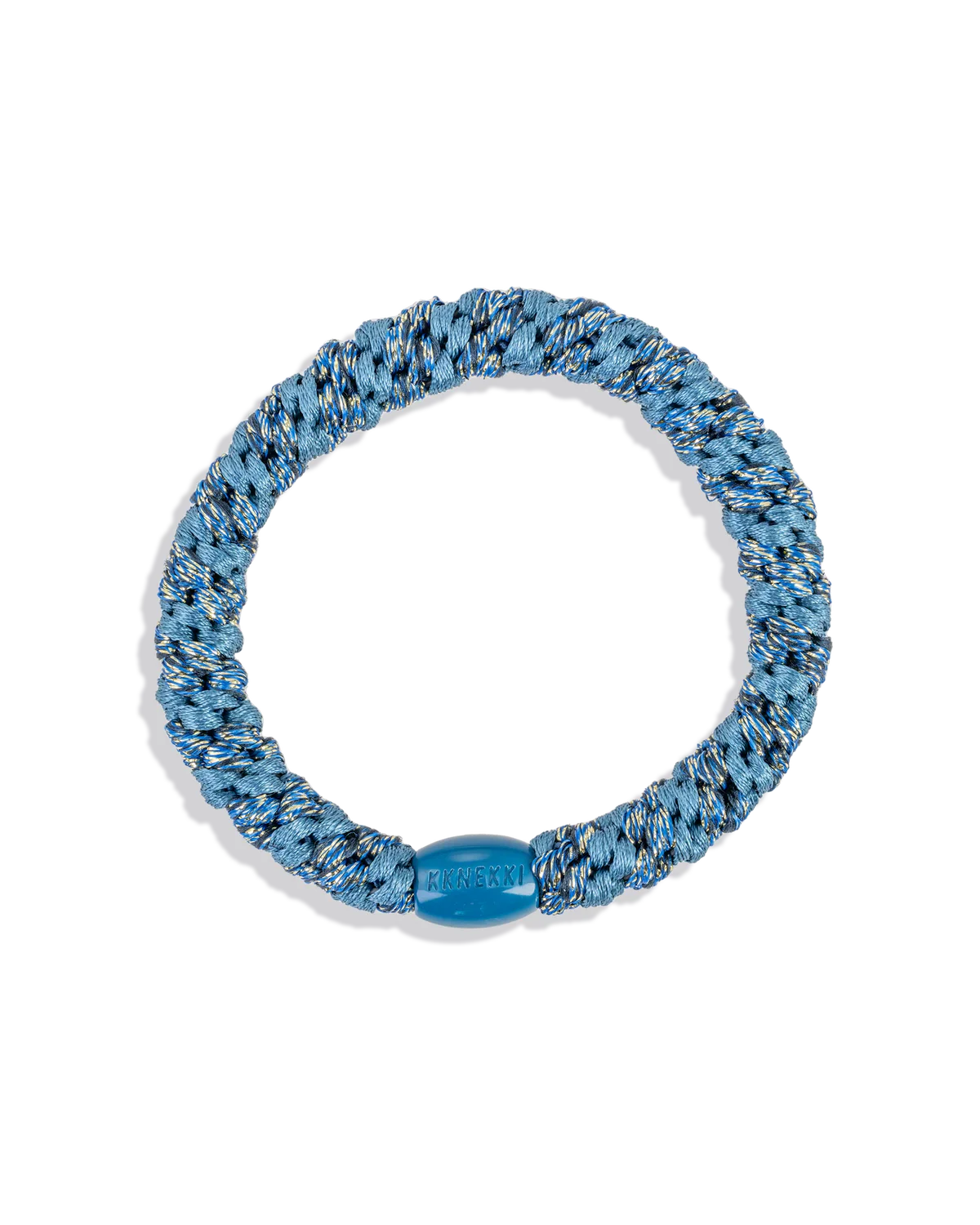 Kknekki Dusty Blue Navy Glitter Stripe