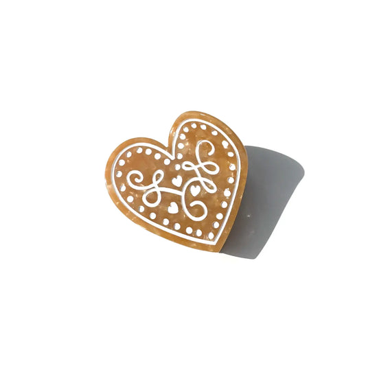 Solar Eclipse French Cookie Claw Clip