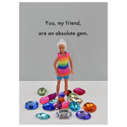 An Absolute Gem Greetings Card