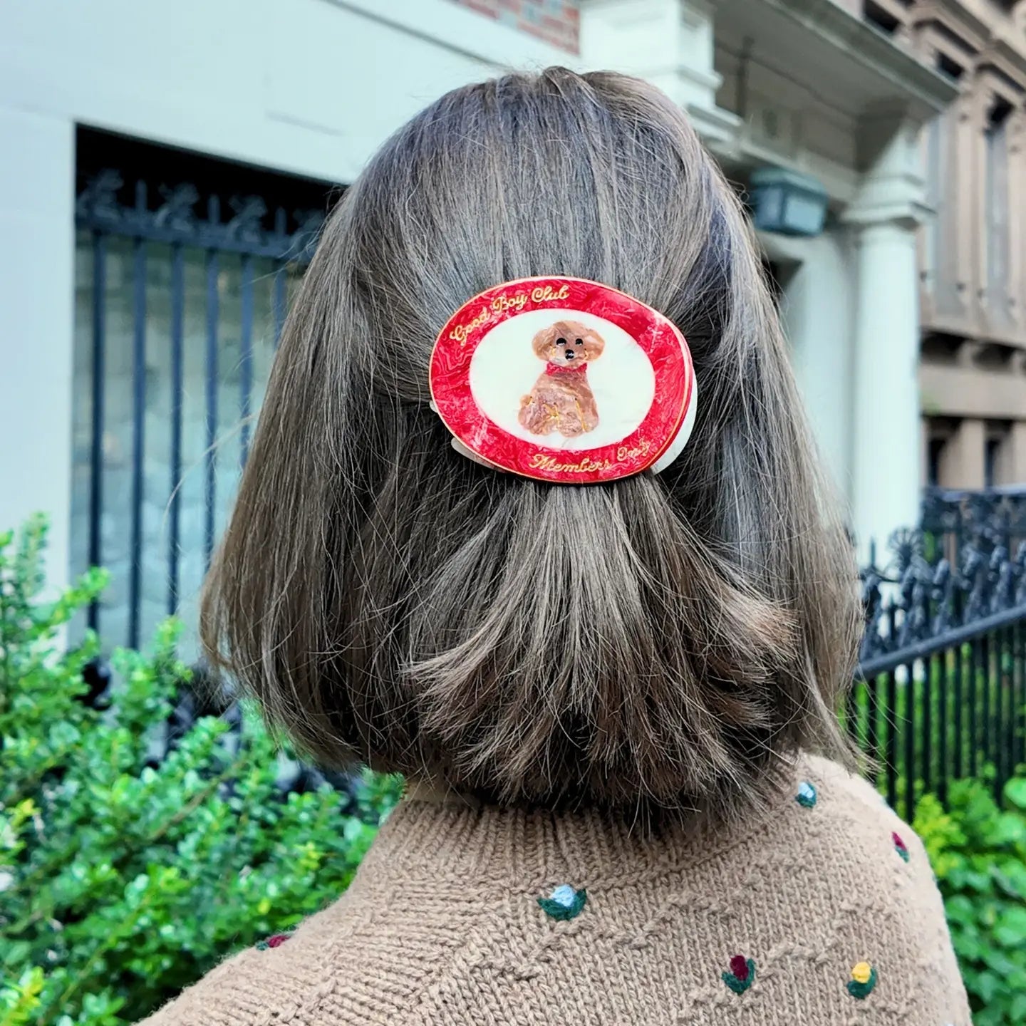 Solar Eclipse Good Boys Club Lay Down Claw Clip