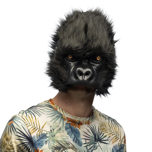 Plush Gorilla Half Mask