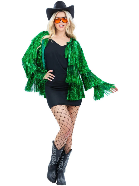 Green Tinsel Festival Jacket