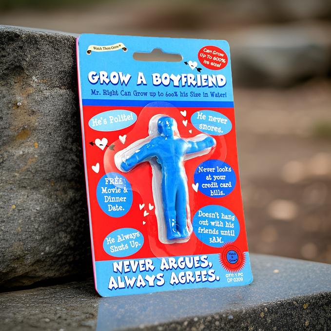 Grow a Boyfriend Novelty Gift