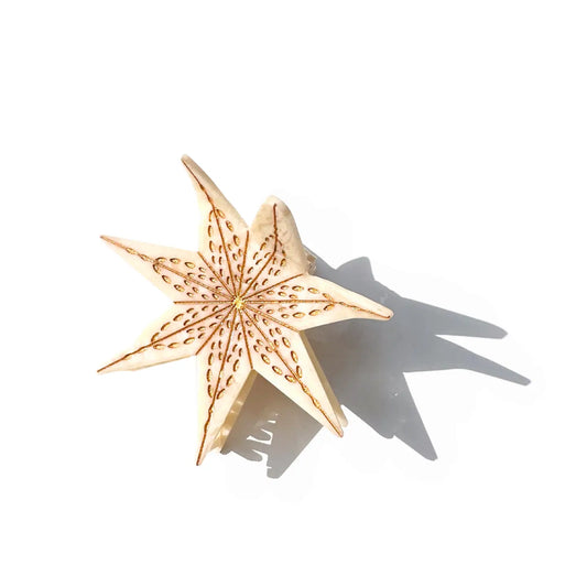 Holiday Star Claw Clip