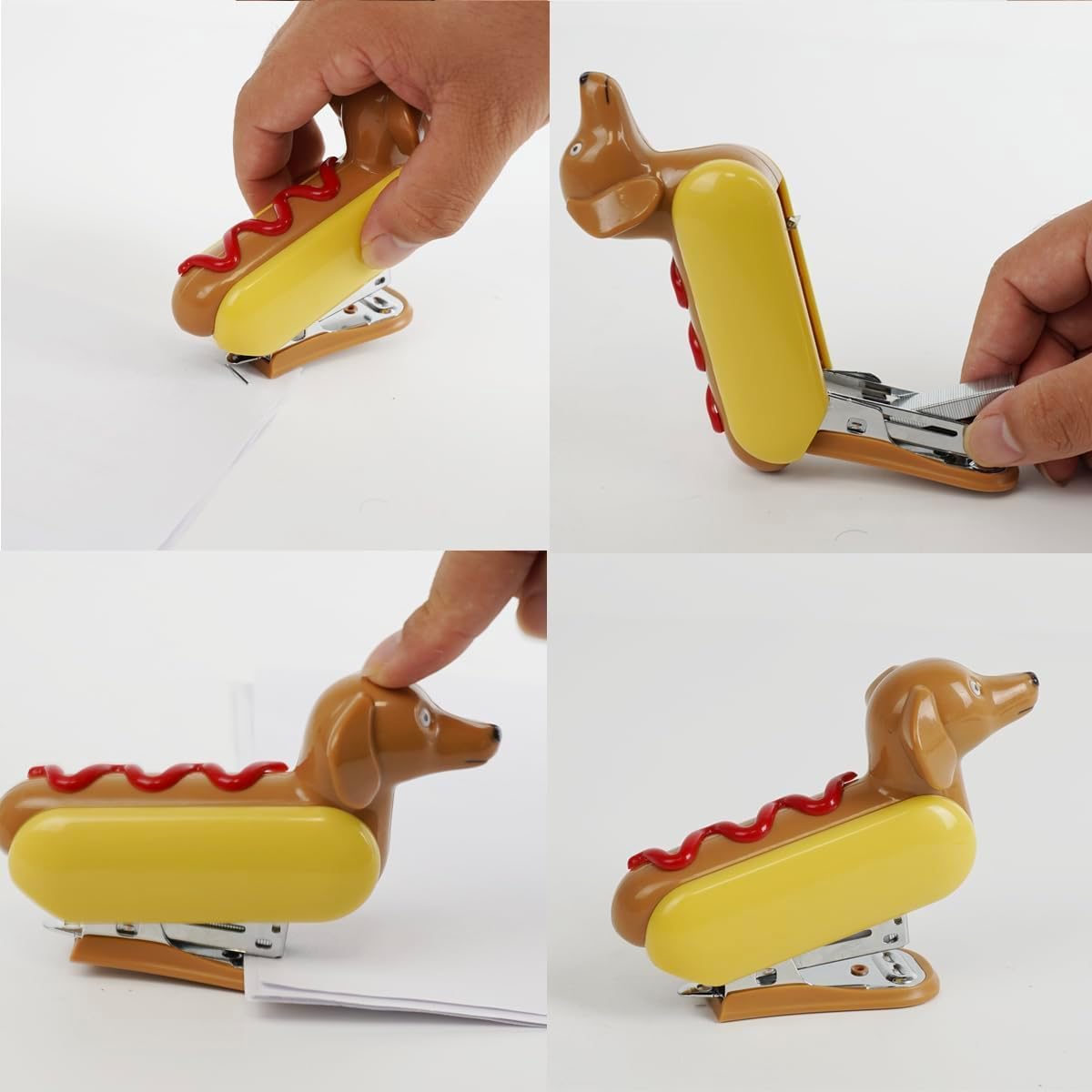 Hot Dog Stapler Novelty Gift