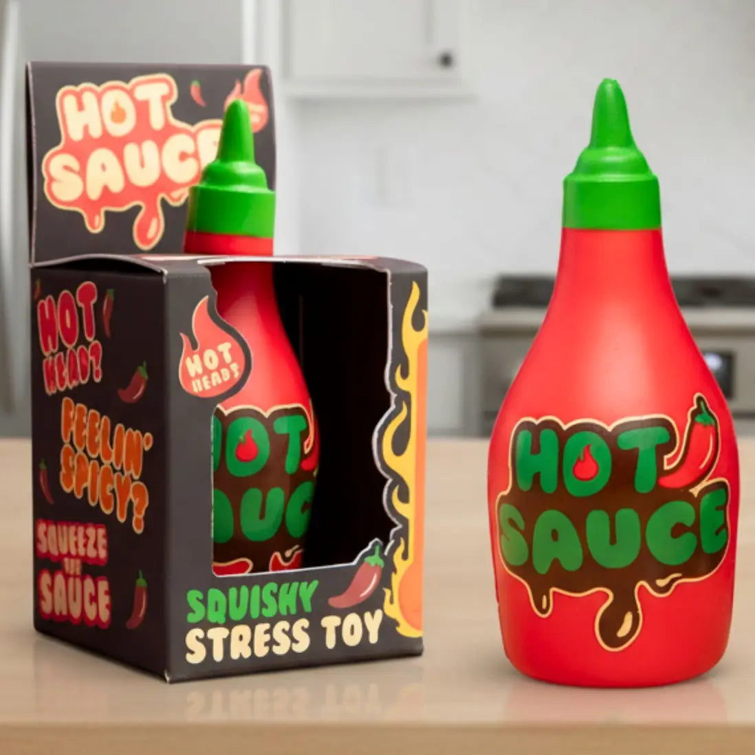 Hot Sauce Squishy Stress Toy